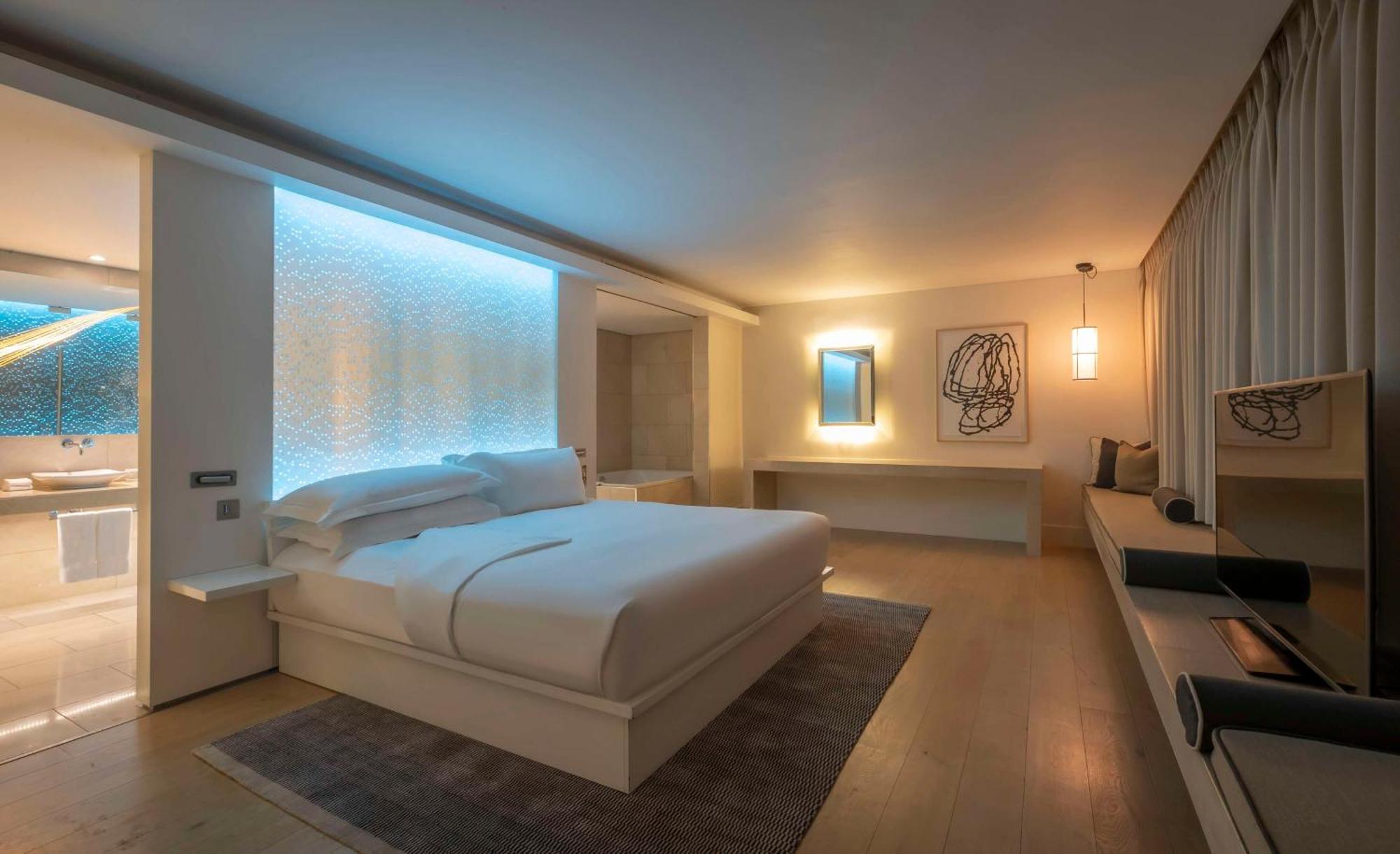 เดอะ มอริสัน ดับลิน เอ ดับเบิ้ลทรี บาย ฮิลตัน โฮเต็ล Hotel ภายนอก รูปภาพ A bedroom at the hotel