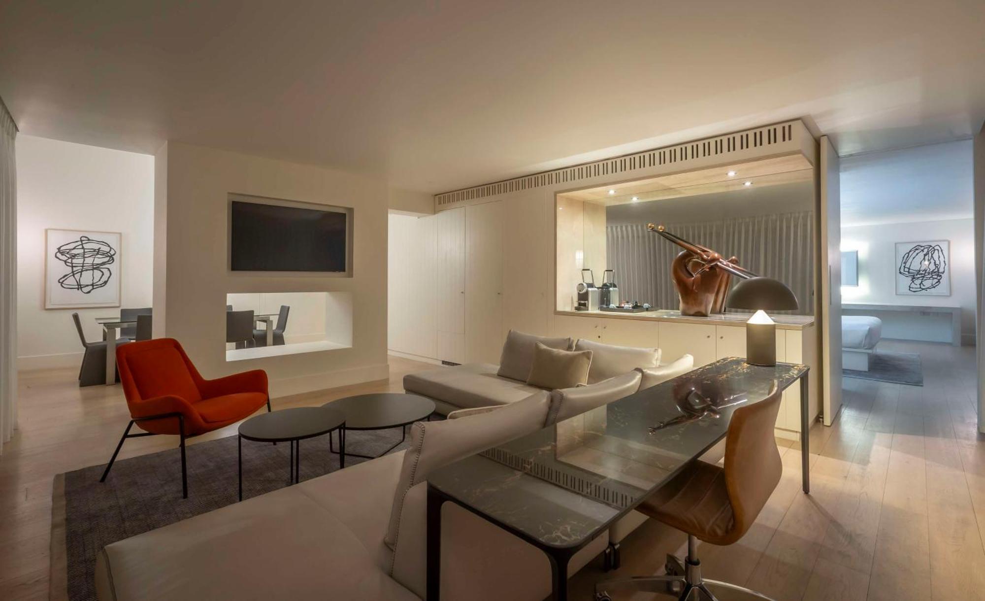 เดอะ มอริสัน ดับลิน เอ ดับเบิ้ลทรี บาย ฮิลตัน โฮเต็ล Hotel ภายนอก รูปภาพ A suite at the hotel